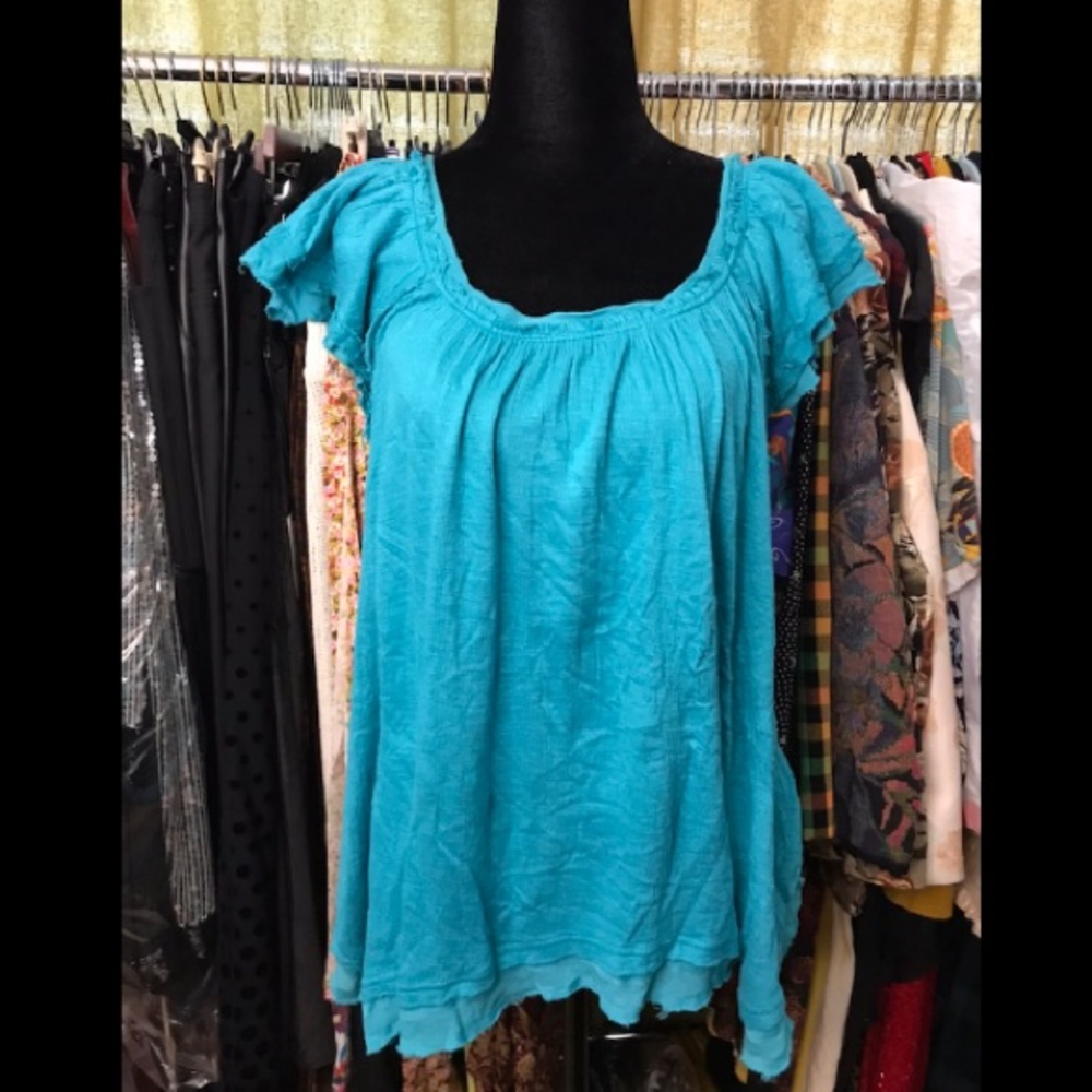 FREE PEOPLE flowy top